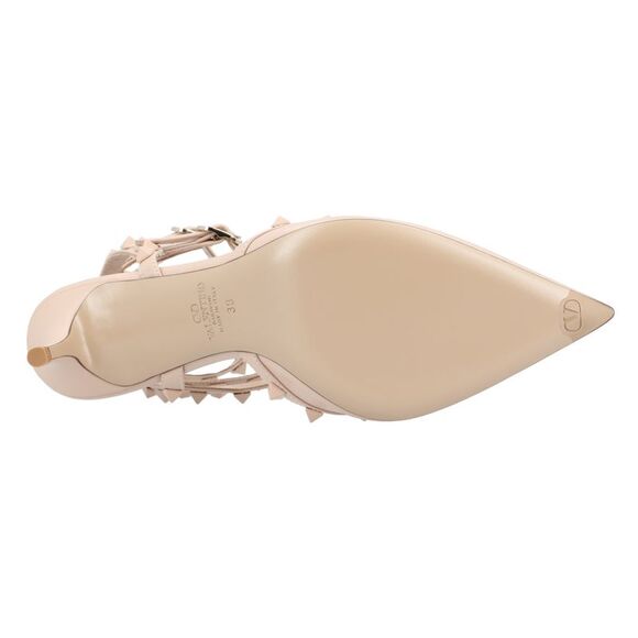 Valentino Rockstud' Pumps Beige - Picture 4 of 6